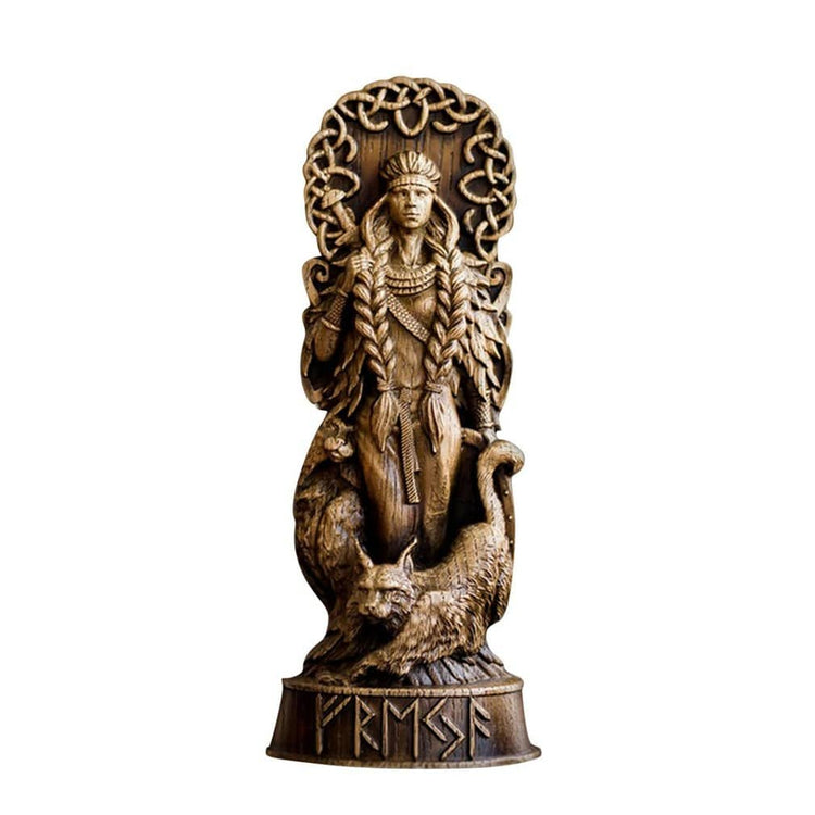 Statuette des dieux vikings en résine Statuette des dieux vikings en résine