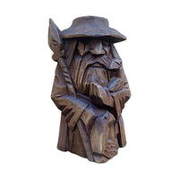 Statuette Viking en bois dieux nordiques Statuette Viking en bois dieux nordiques