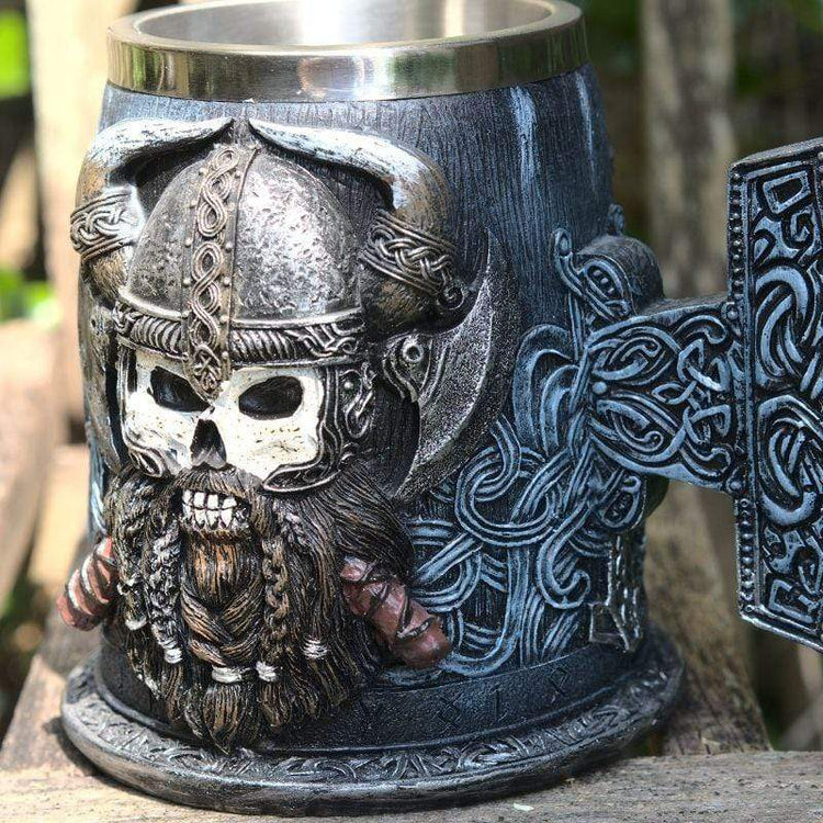 Tasse Viking Sanguinaire \"Ivar\" - acier inoxydable Tasse Viking Sanguinaire \"Ivar\" - acier inoxydable