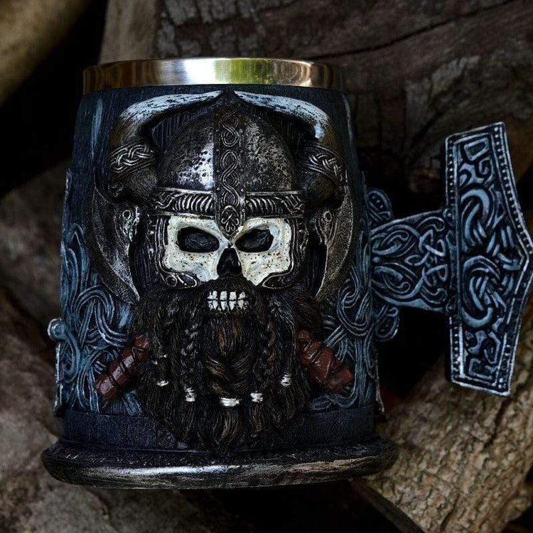 Tasse Viking Sanguinaire \"Ivar\" - acier inoxydable Tasse Viking Sanguinaire \"Ivar\" - acier inoxydable