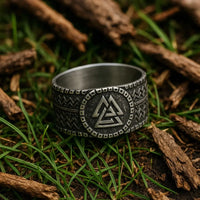 Anneau Valknut | Acier Inoxydable