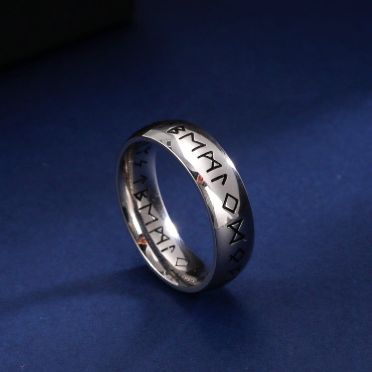 Bague Viking "Anneau de la Saga Runique"