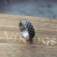 Bague Viking \"Bague de la Morsure de Jörmungand\"