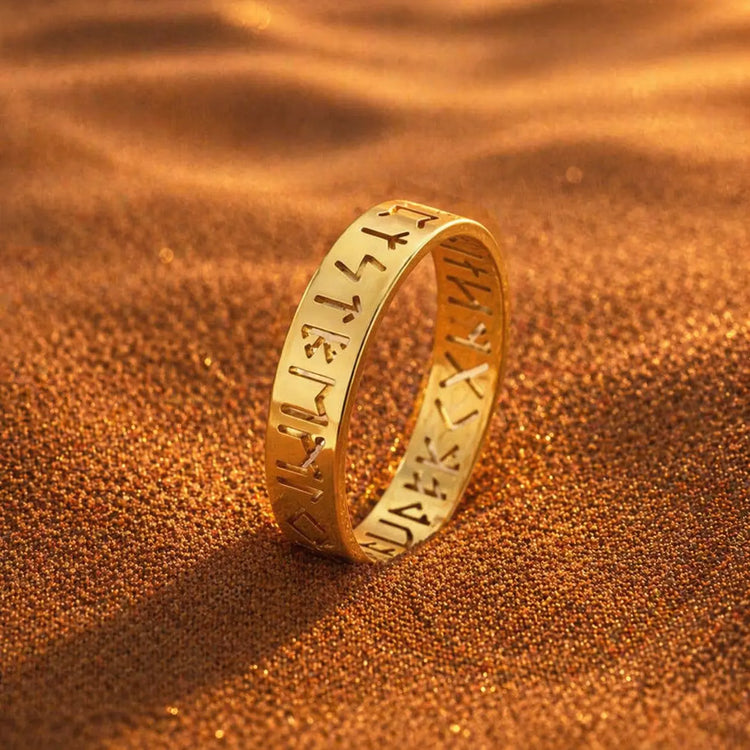 Bague Viking \"Bague Runique de Freya\"