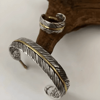 Bague viking - Les Ailes de Huginn et Muninn