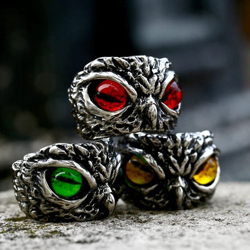 Bague viking les observateurs de la nuit - Odins Hall