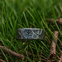 Bague viking rune \"Destinée héroïque\"