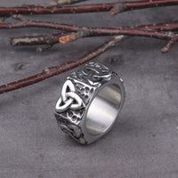 Bague Viking - Triquetra Nordique