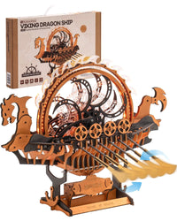 Bateau viking - Puzzle mécanique