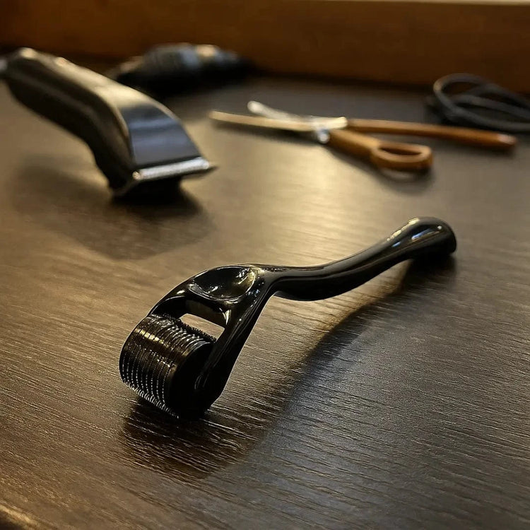 Beard roller en titane