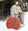 Bouclier Viking - L'Écu du Loup Fenrir