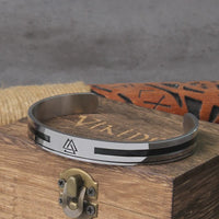 Bracelet Valknut Viking Sobre