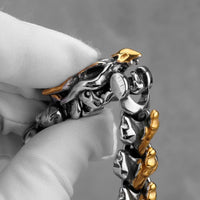 Bracelet Viking \"Bracelet de l'Enlaceur de Monde\"
