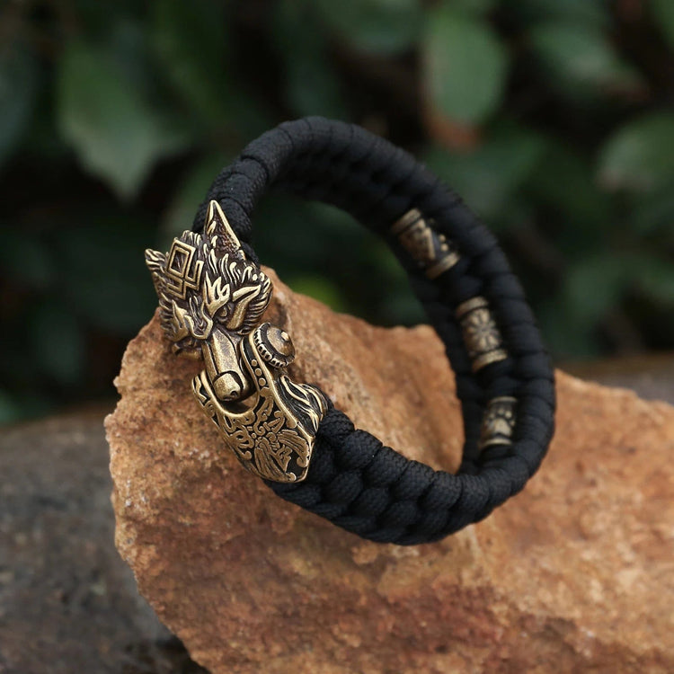 Bracelet viking le redoutable Fenrir