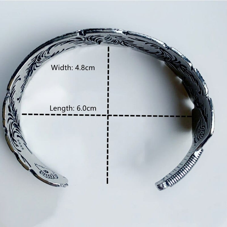 Bracelet Viking - Les Ailes de Huginn et Muninn