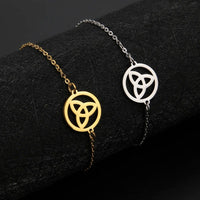 Bracelet viking Triquetra