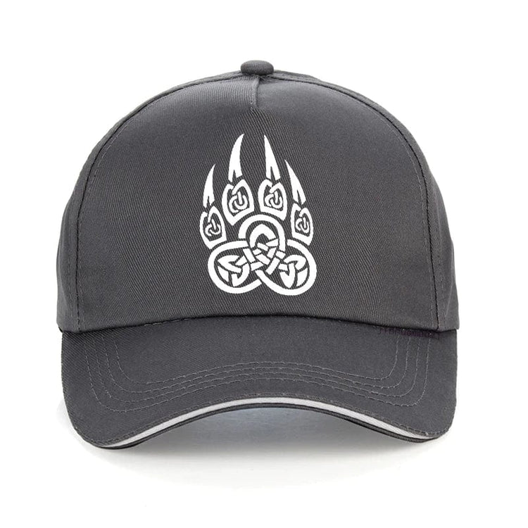 Casquette viking patte d'ours