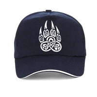 Casquette viking patte d'ours