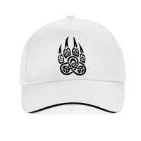 Casquette viking patte d'ours