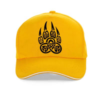 Casquette viking patte d'ours