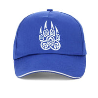 Casquette viking patte d'ours