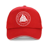 Casquette viking valknut