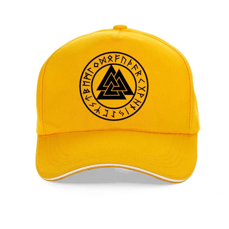 Casquette viking valknut