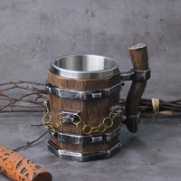 Chope Viking \"Chope de l'Arbre Yggdrasil\"