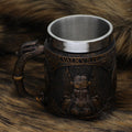 Chope viking "Tankard des Ailes de la Valkyrie"