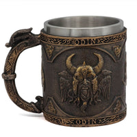 Chope Viking \"Tankard des Yeux d'Odin\"