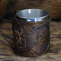 Chope Viking \"Tankard des Yeux d'Odin\"