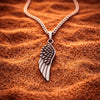 Collier nordique Collier aile de la liberté "Crée ta destinée" - Odins Hall
