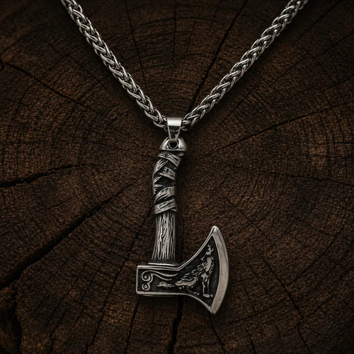 Collier nordique Collier Hache | Acier Inoxydable - Odins Hall