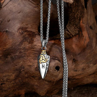 Collier lance runique