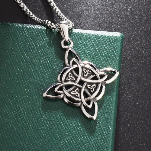 Collier pendentif noeud de la trinité celtique - Odins Hall