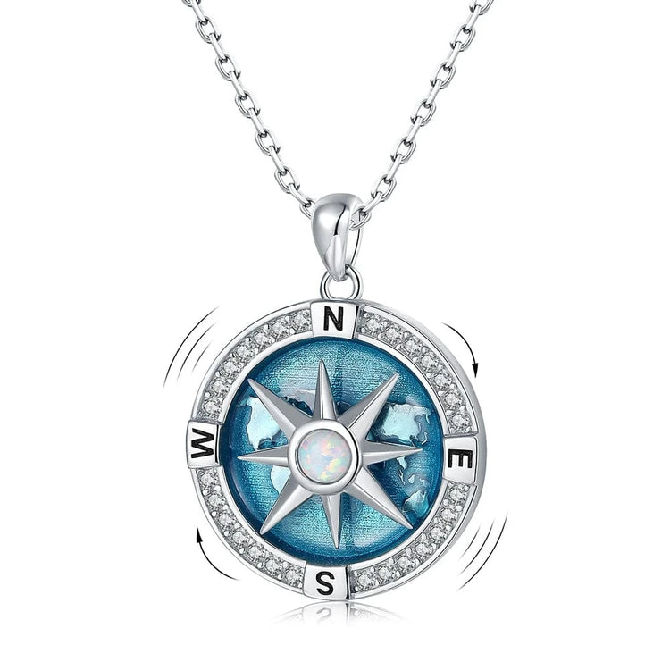 Collier point cardinaux - Argent sterling 925