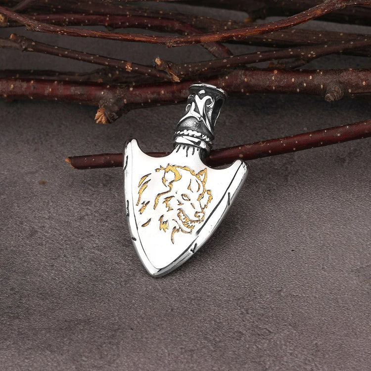 Collier tête de lance Fenrir