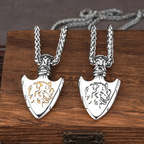 Collier tête de lance Fenrir - Odins Hall