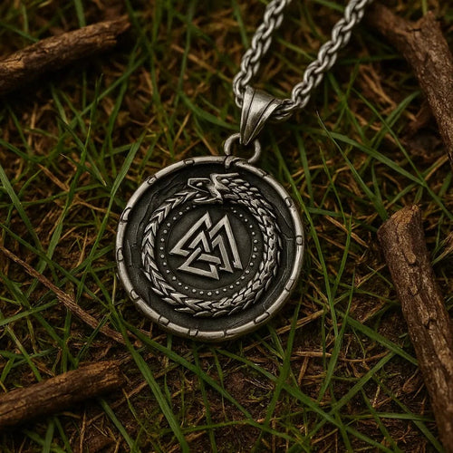 Collier Collier Valknut | Acier Inoxydable - Odins Hall