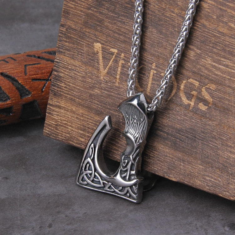 Collier Viking "Amulette de la Bataille Nordique"