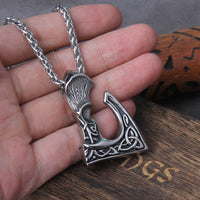 Collier Viking \"Amulette de la Bataille Nordique\"