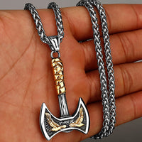 Collier Viking \"Amulette de l'Écho d'Odin\"