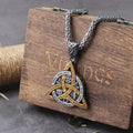 Collier Viking "Collier des Commandements de la Triquetra"