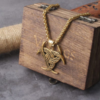 Collier Viking \"Collier des Cornes du Ragnarök\"