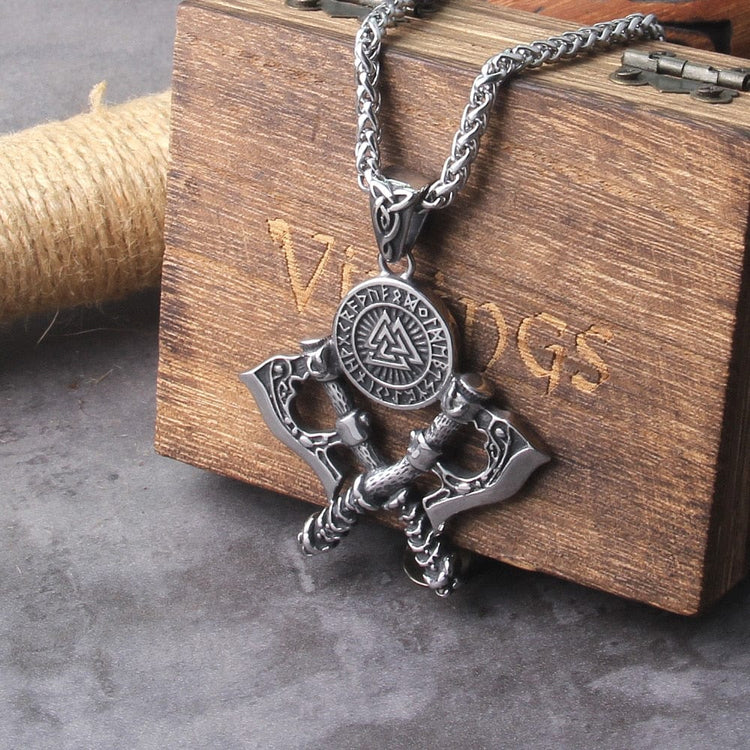 Collier Viking \"Collier des Haches Jumelles\"