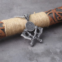 Collier Viking \"Collier des Haches Jumelles\"