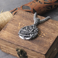 Collier Viking \"Collier du Bouclier Fourrure de Fenrir\"