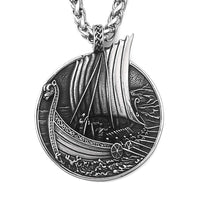 Collier Viking - Drakkar des Mers Anciennes