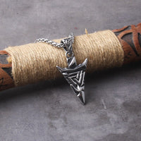 Collier Viking \"Lance d'Odin Collier Valknut\"