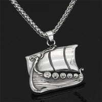 Collier viking le grand drakkar